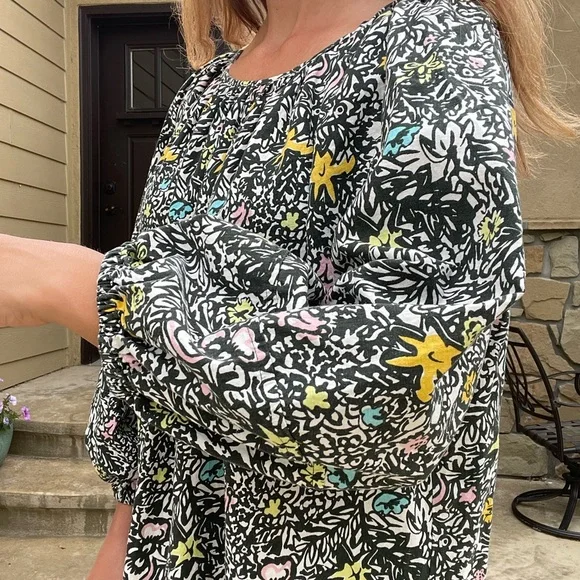 Levi’s hemp boho green peasant dress - Picture 11 of 14